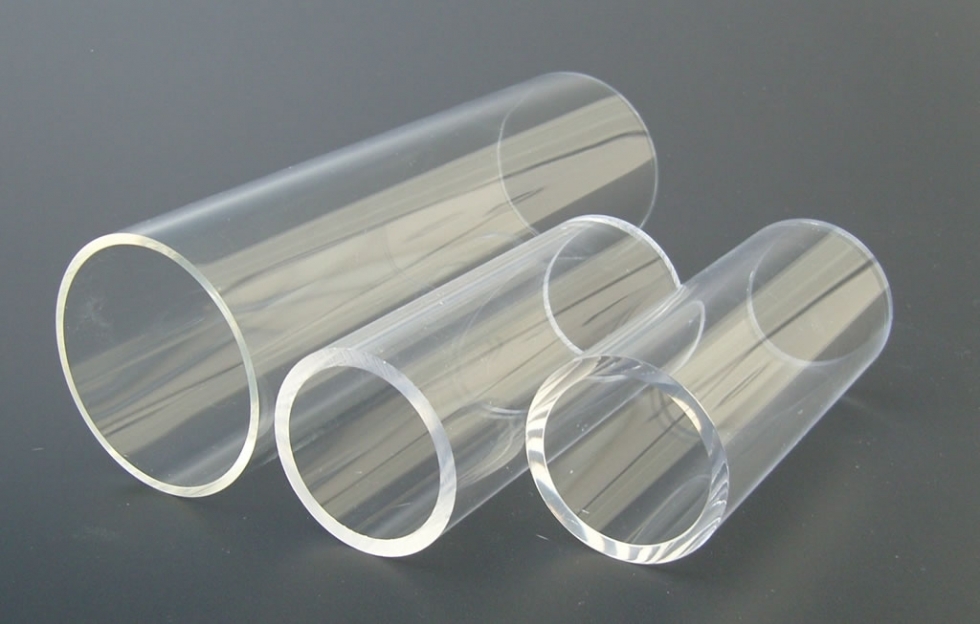 Tube en PMMA incolore coulé 100/94