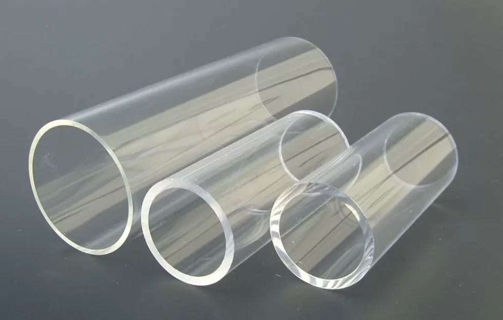 Tube en PMMA incolore coulé 60/54