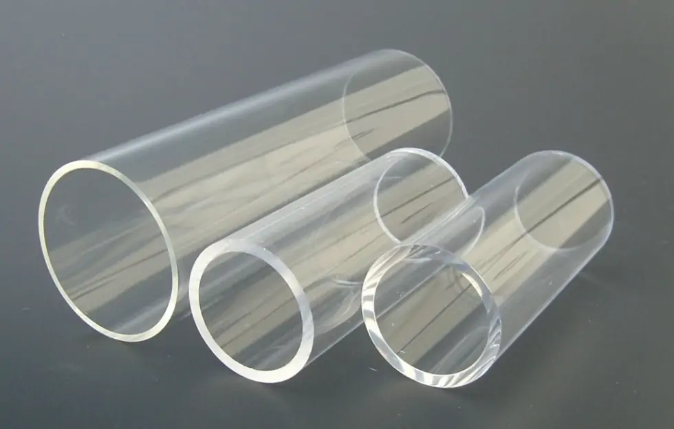 Tube en PMMA incolore extrudé 7/5